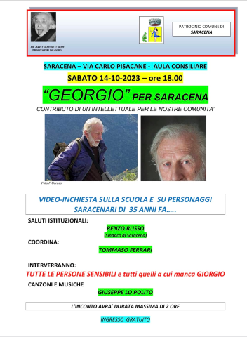 Georgio per Saracena