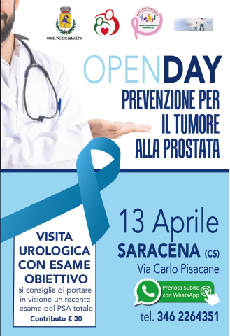 Open Day - prevenzione per il tumore alla prostata