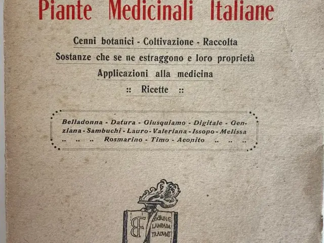 Libro di Don Vincenzo Fioravanti dedicato alle Piante Medicinali Italiane