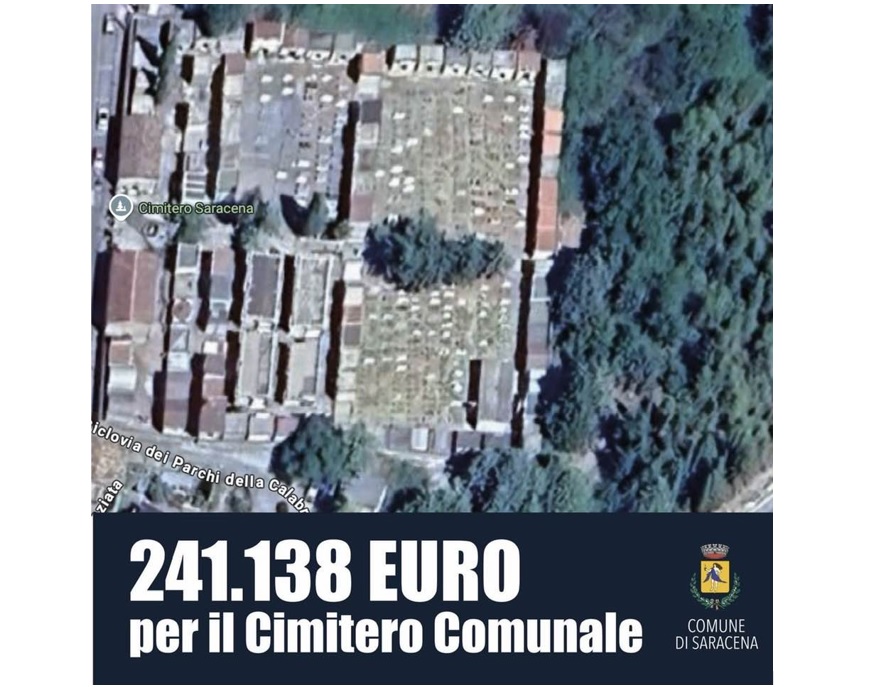 Dopo anni di attesa portiamo a compimento un altro punto del nostro programma amministrativo con l’ampliamento e la sistemazione del cimitero comunale