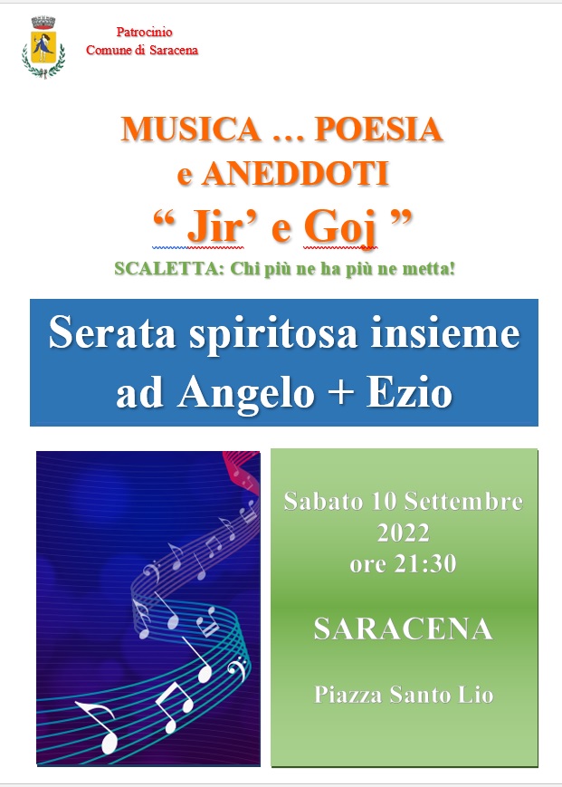 Serata spiritosa insieme ad Angelo + Ezio