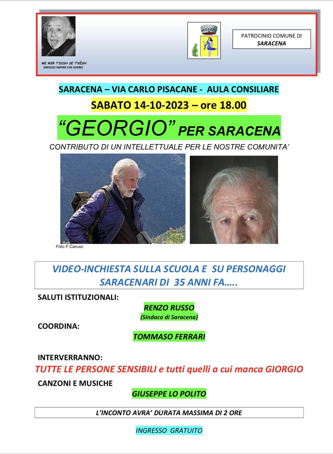 Georgio per Saracena