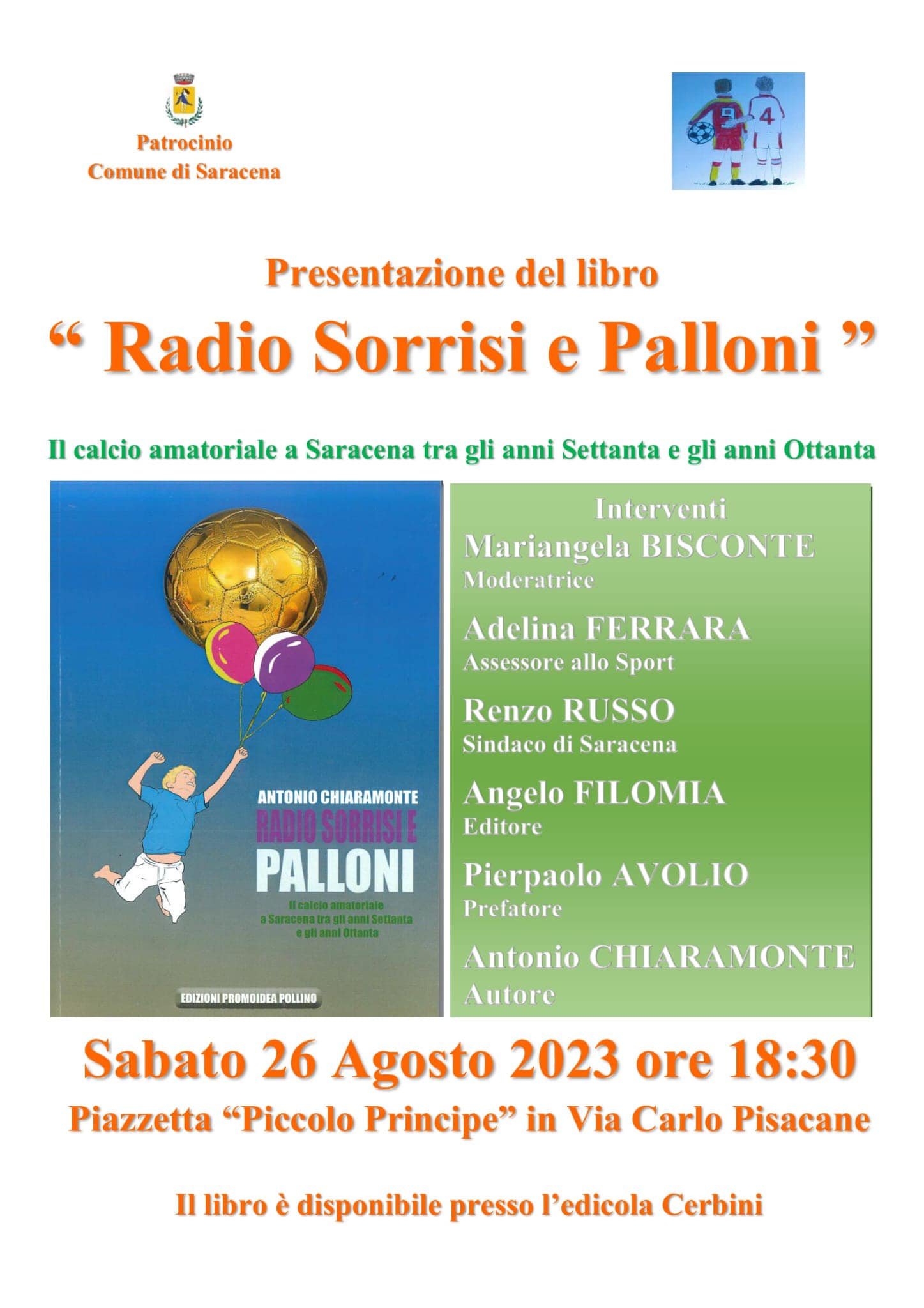 Presentazione del libro ‘Radio Sorrisi e Palloni