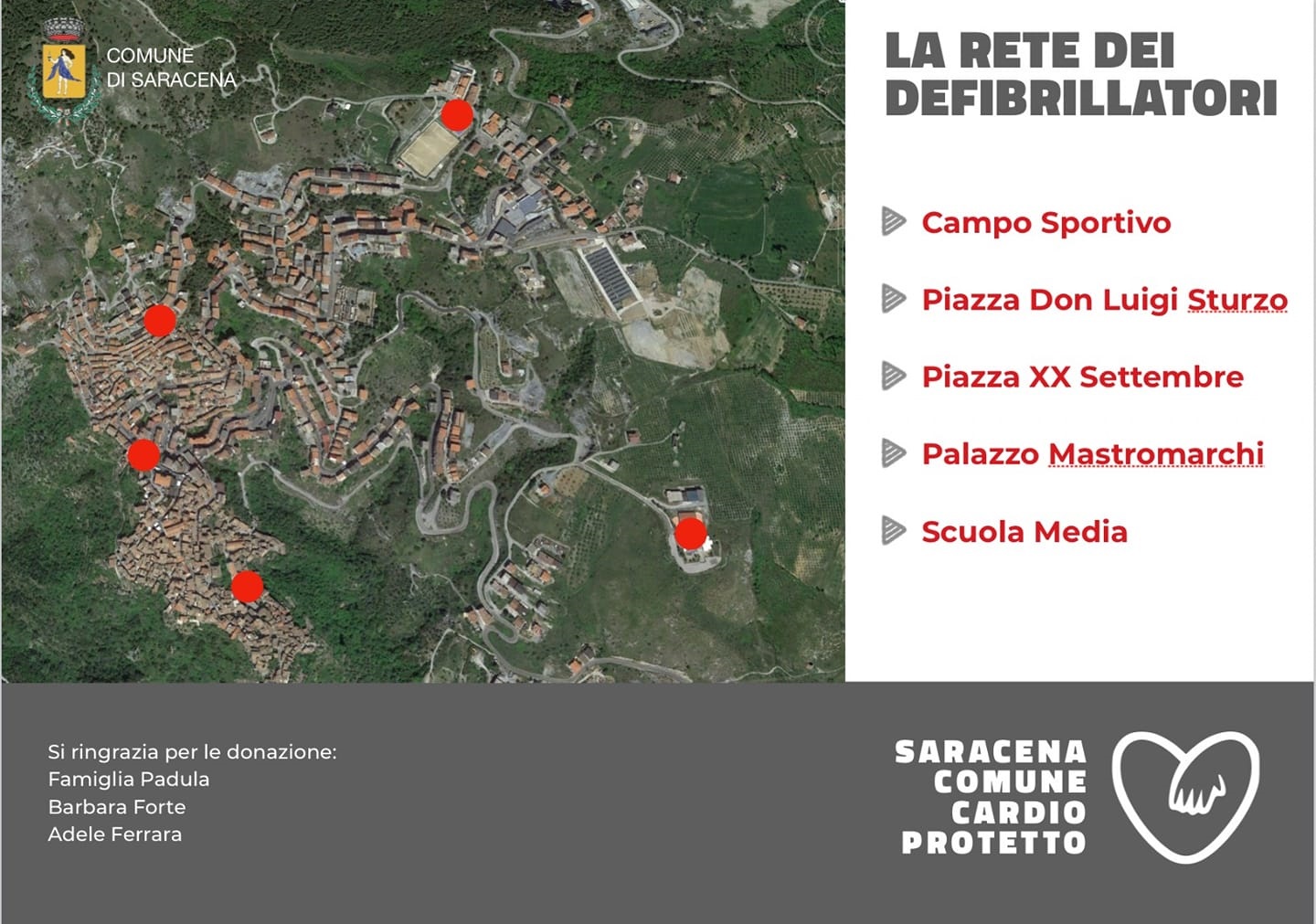 Comune cardio protetto