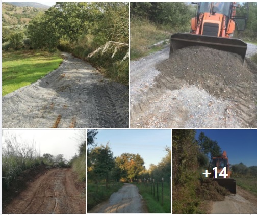Sistemazione strade di campagna