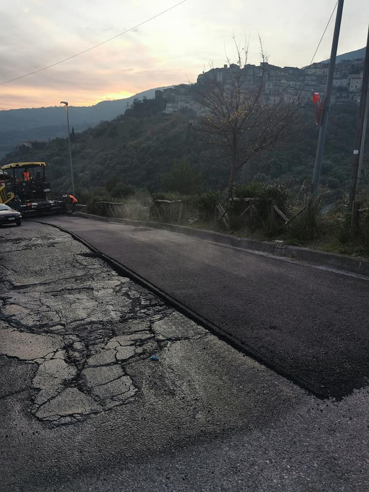 Messa in sicurezza di alcune strade del nostro territorio comunale
