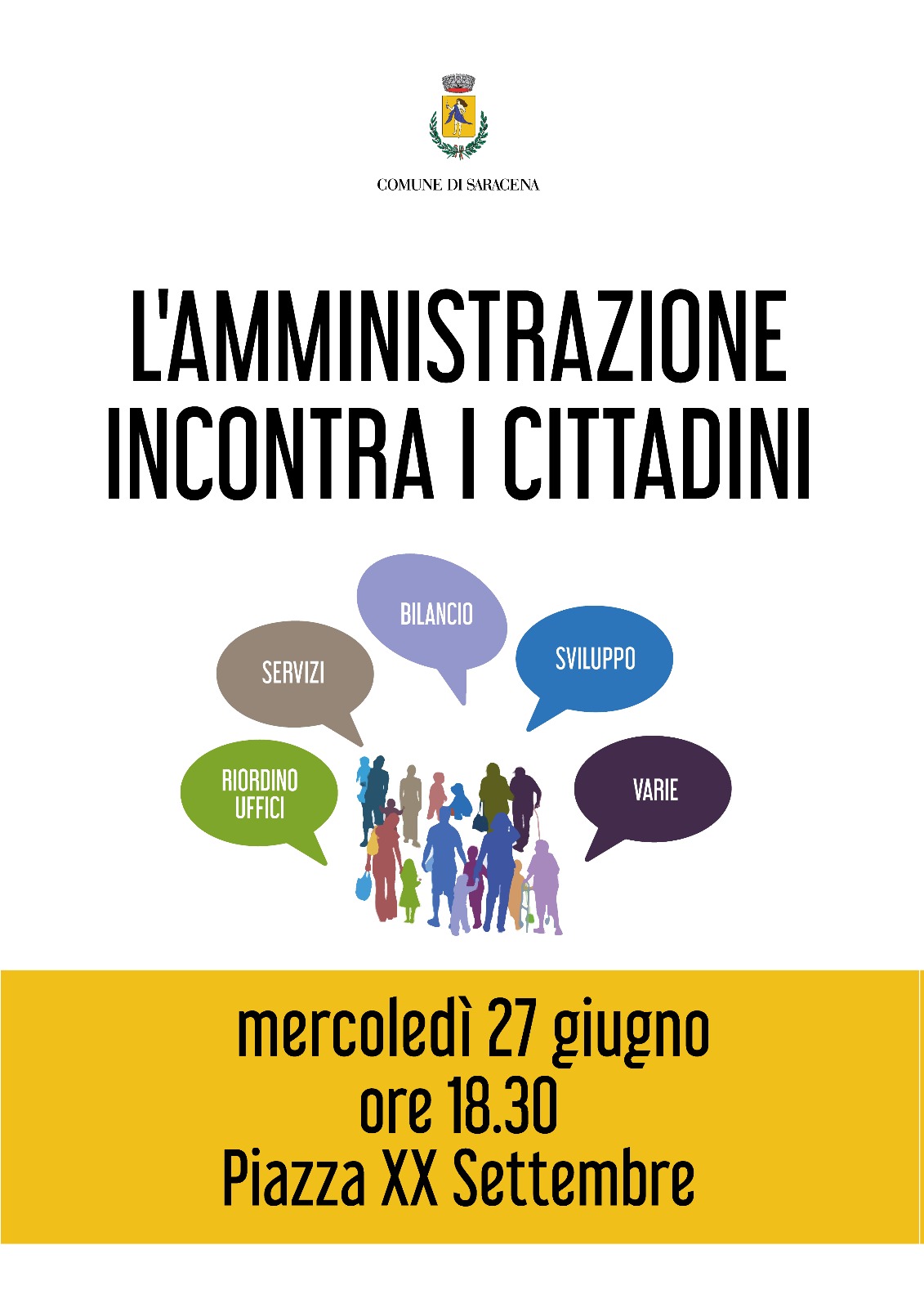 L'Amministrazione incontra i cittadini