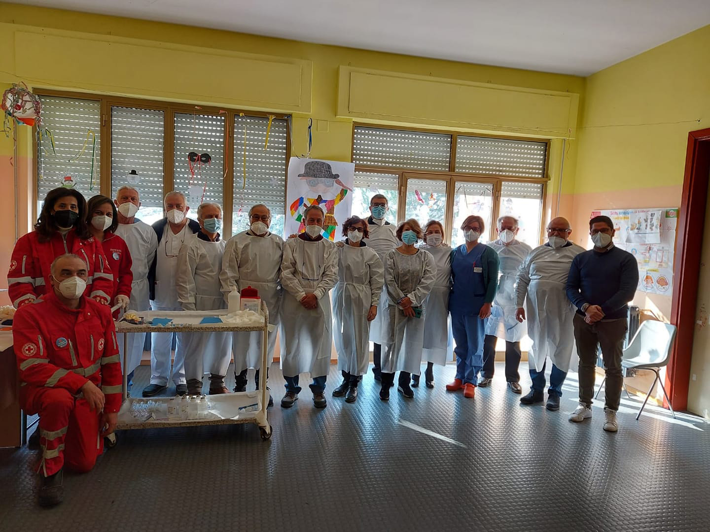 204 anziani vaccinati contro il Covid 19