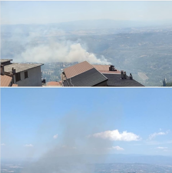  Piromani hanno attaccato Saracena
